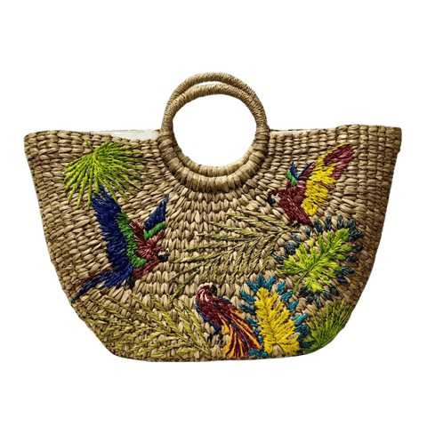 Playful Parrot Native Fashioned Handbag