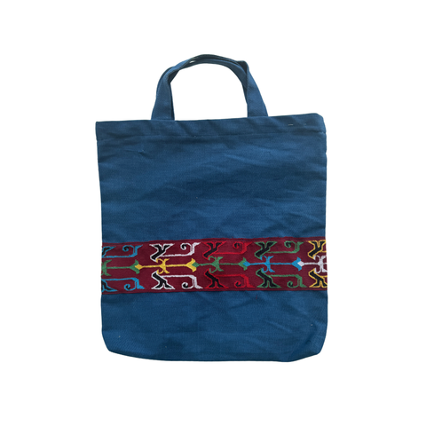 Blue Tote Bag