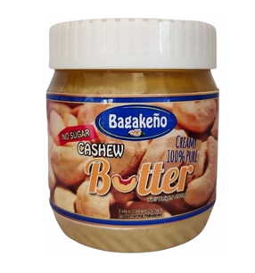 Bagakeño Cashew Butter (No Sugar)