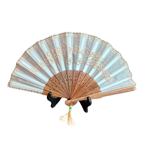 Embroidered Fan