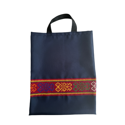 Navy Blue Tote Bag