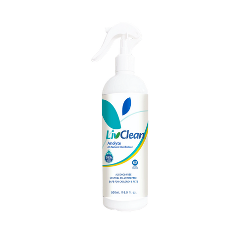 LivClean Anolyte All-Natural Disinfectant 500mL