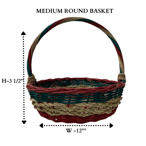 Medium Round Basket