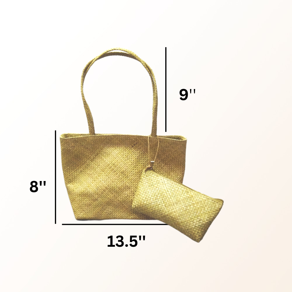 Banig Shoulder Bag with pouch