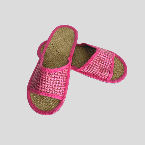 Banig Slippers (Pink)