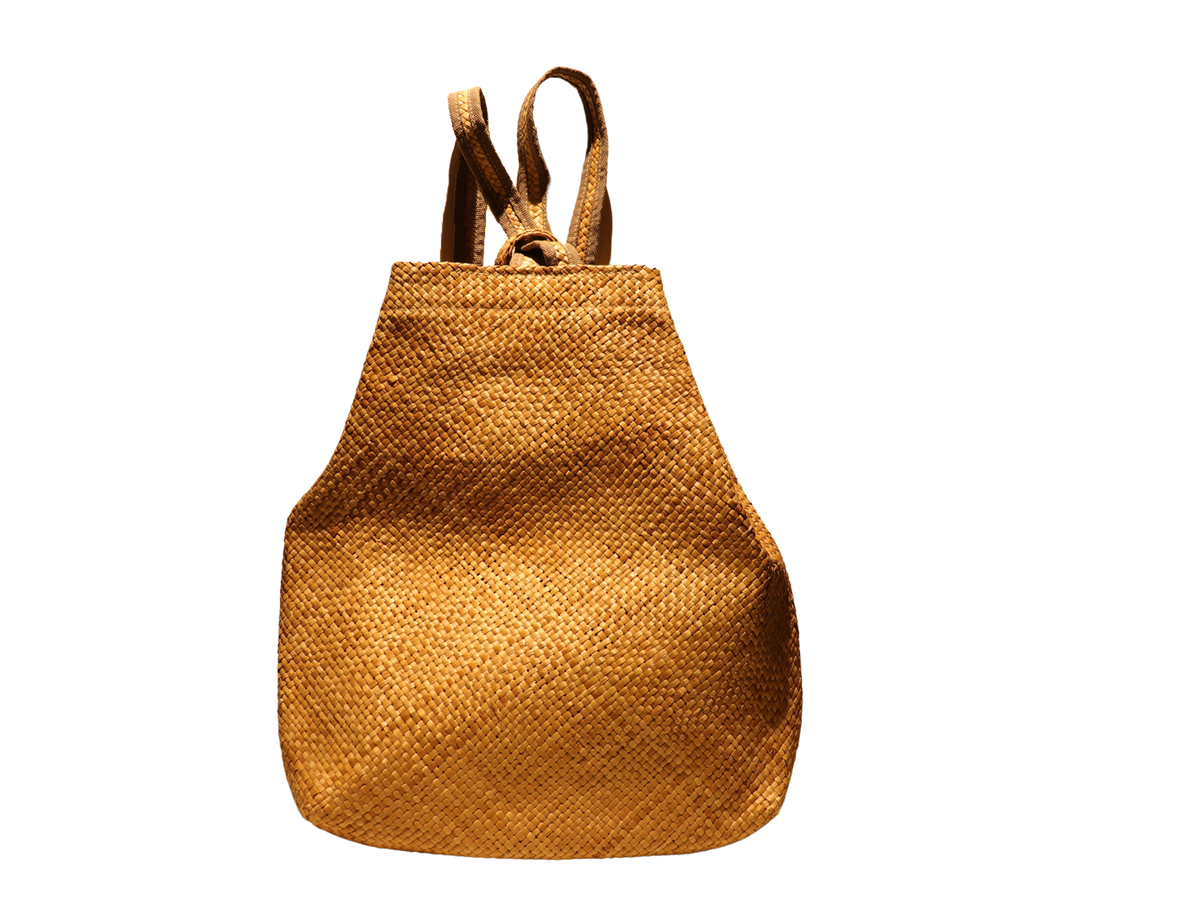 Bag with Baguio Cloth and Tikog - Large