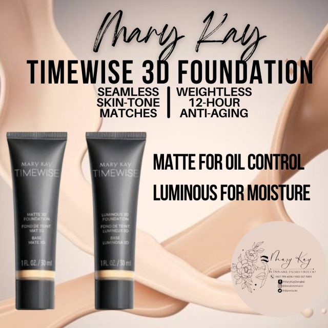 TIimeWise Matte 3D Foundation